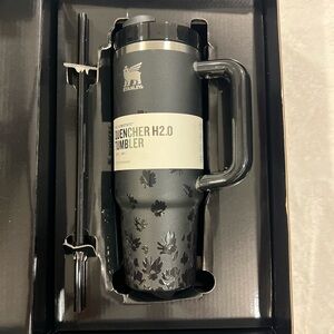 STANLEY Blackpink Jennie Ruby Collab Midnight QUENCHER LUXE TUMBLER 30 OZ Cup